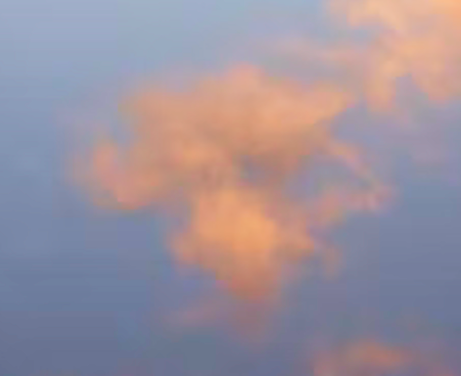 Picture of sky with pink clouds